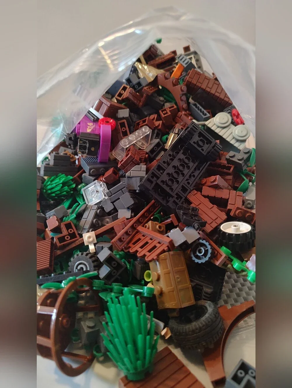 2.11 Pounds of Non-Lego Pieces Building Blocks Medieval Theme As Shown Used - Picture 1 of 6